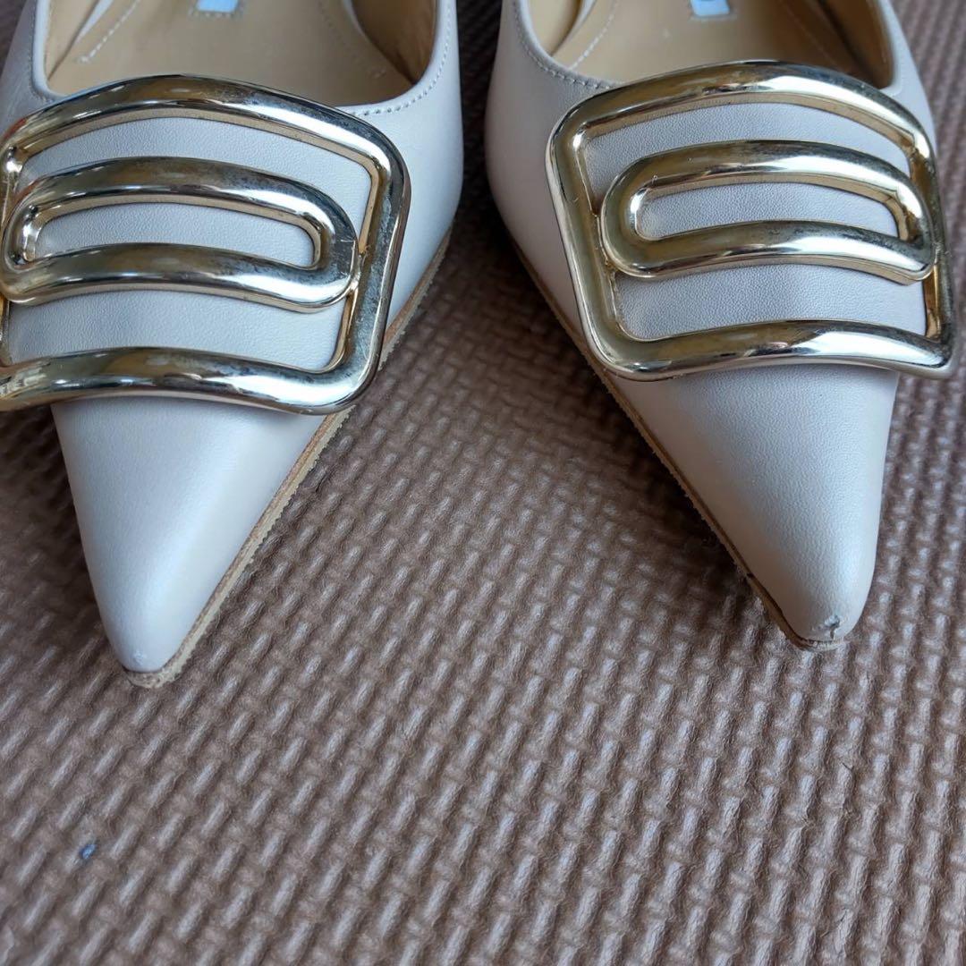 PELLICO CUORE デュエアネッリ パンプス ベージュ 36