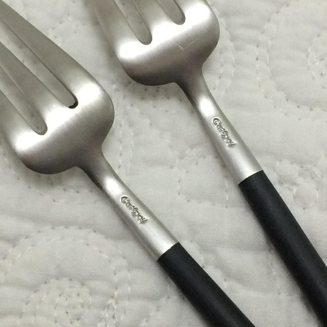 正規品 クチポール GOA ブラック＆シルバー ティータイムセット ペア