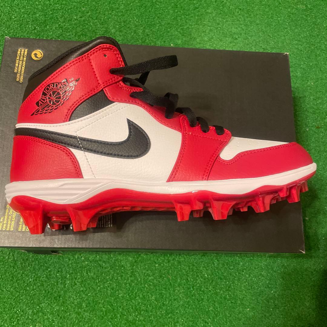 ナイキ エアジョーダン1 MID TD シカゴ スパイク 27cm 野球 - メルカリ