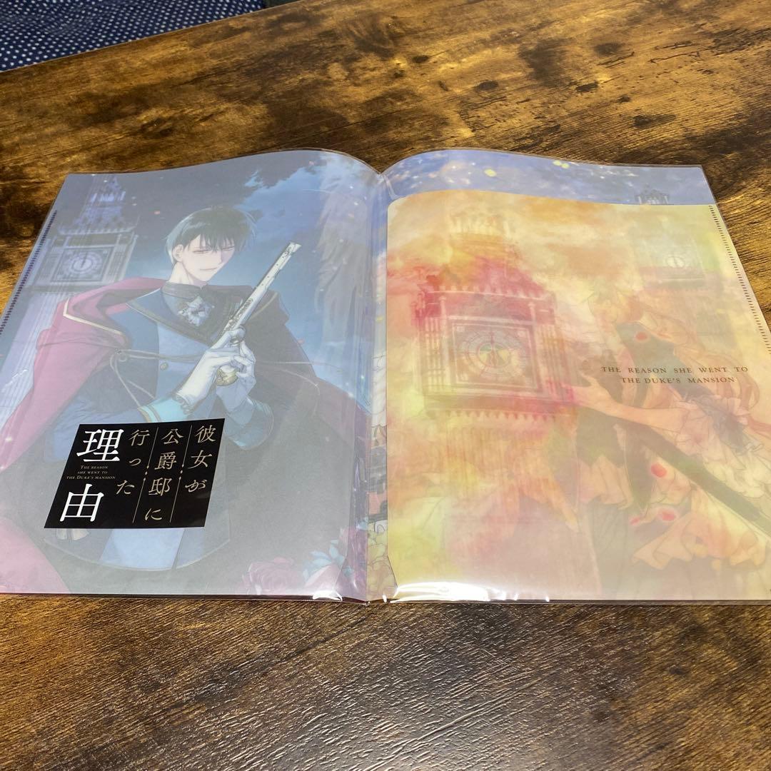 彼女が公爵邸に行った理由 全14巻　クリアファイル他特典付