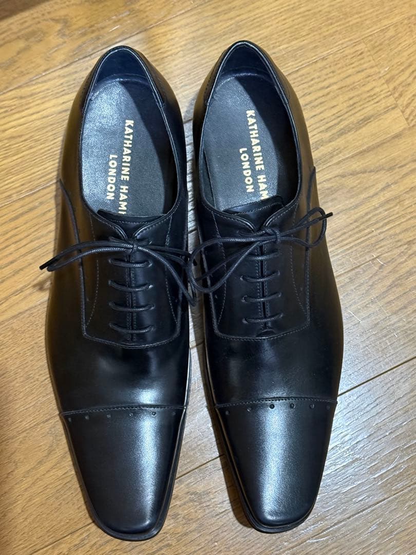 【新品未使用】キャサリンハムネット ビジネスシューズ 本革 26.0cm