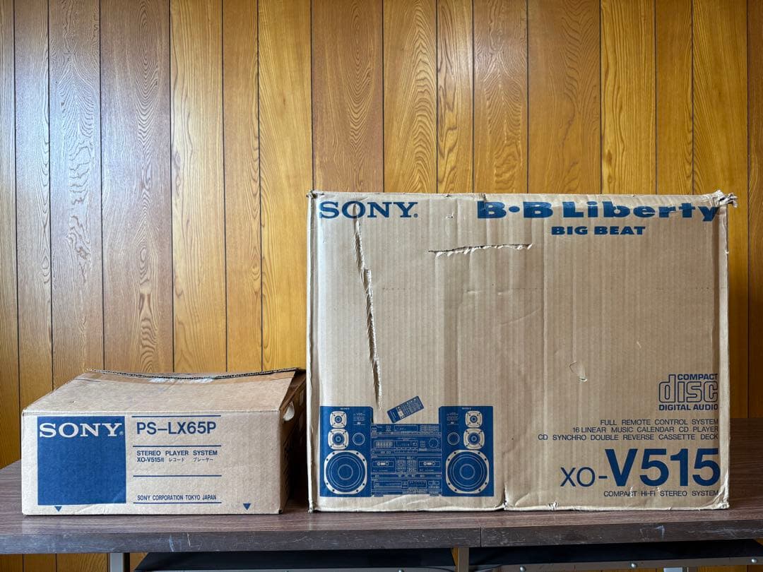 ソニー SONYリバティ XO-V515 バブルコンポ 日本製 アンティーク