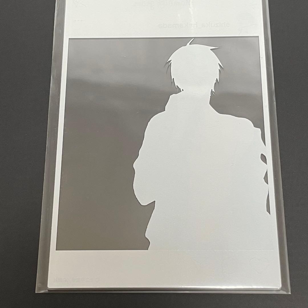 なまいきざかり。 袴田静 SNS風アクリルカード ミユキ蜜蜂原画展