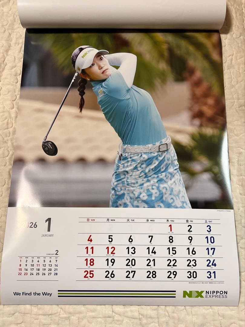 NEX.2026年.原英莉花.カレンダー - メルカリ