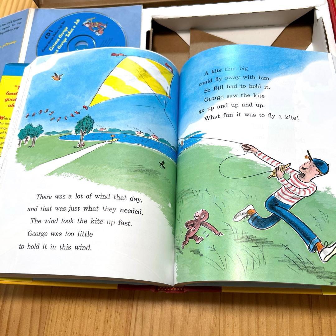 おさるのジョージ 洋書 CD付き - メルカリ