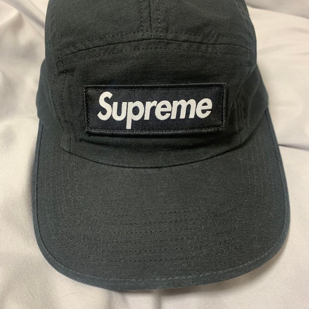 Supreme ブラック キャップ SUP-94 - 帽子ヴィンテージ