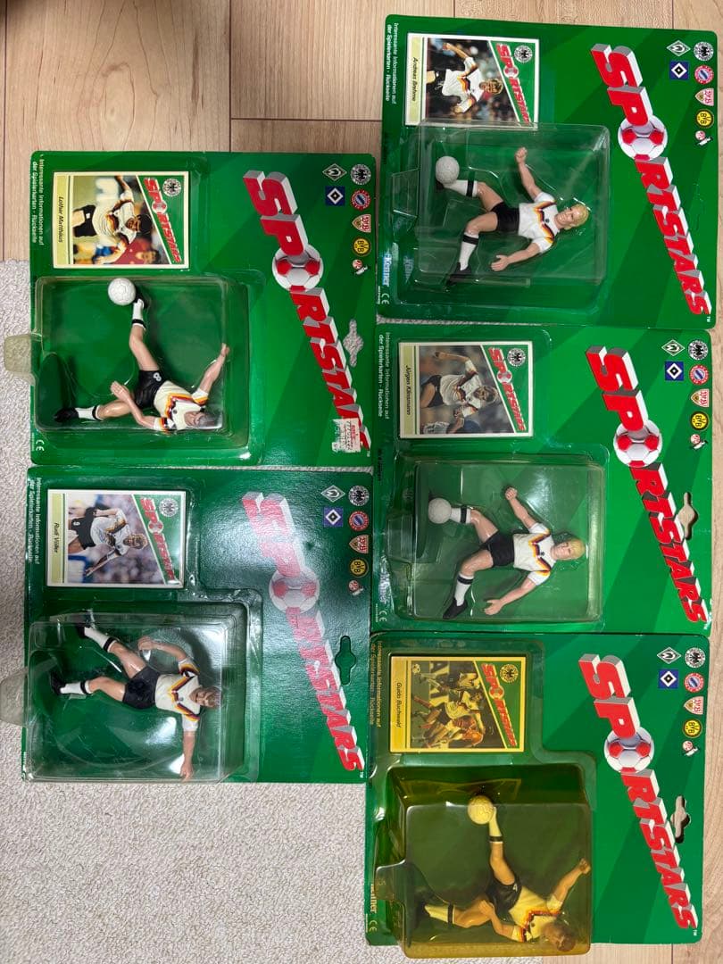 超貴重】KENNER社 西ドイツ代表5体 フィギュア - メルカリ