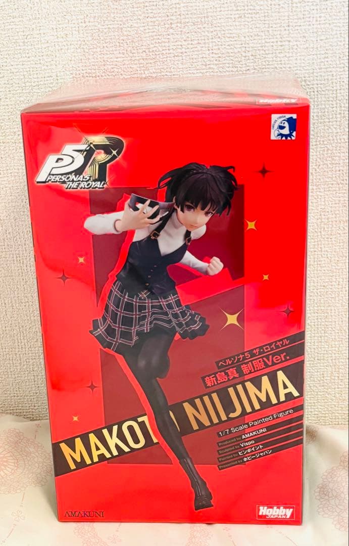 ペルソナ５ ザ・ロイヤル　新島真　制服Ver. フィギュア ペルソナ5 ザ・ロイヤル」より新島真の制服Ver.フィギュアが予約開始