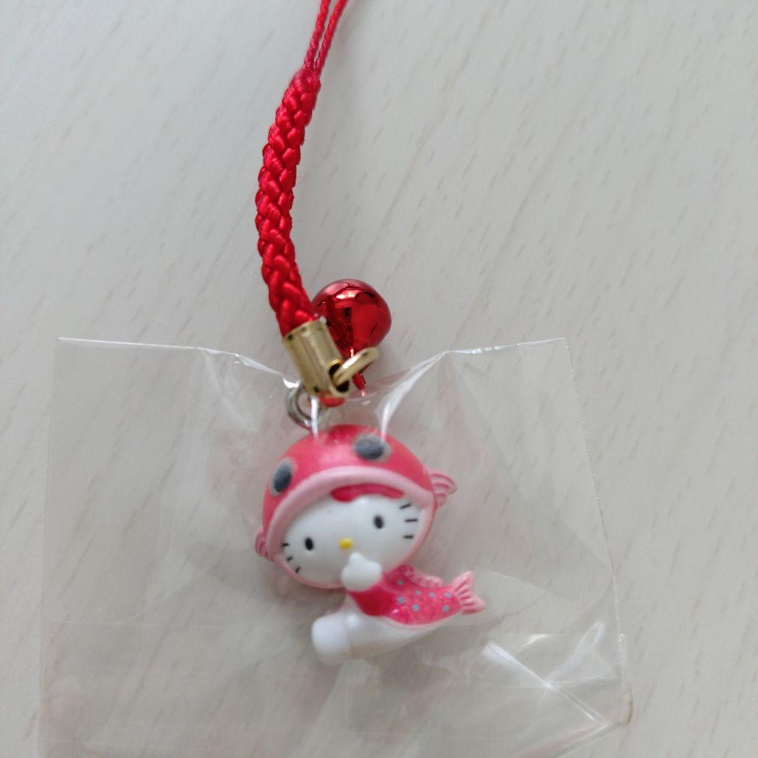 ご当地キティ 根付ストラップ 静岡限定〜伊豆稲取・金目鯛〜 - メルカリ