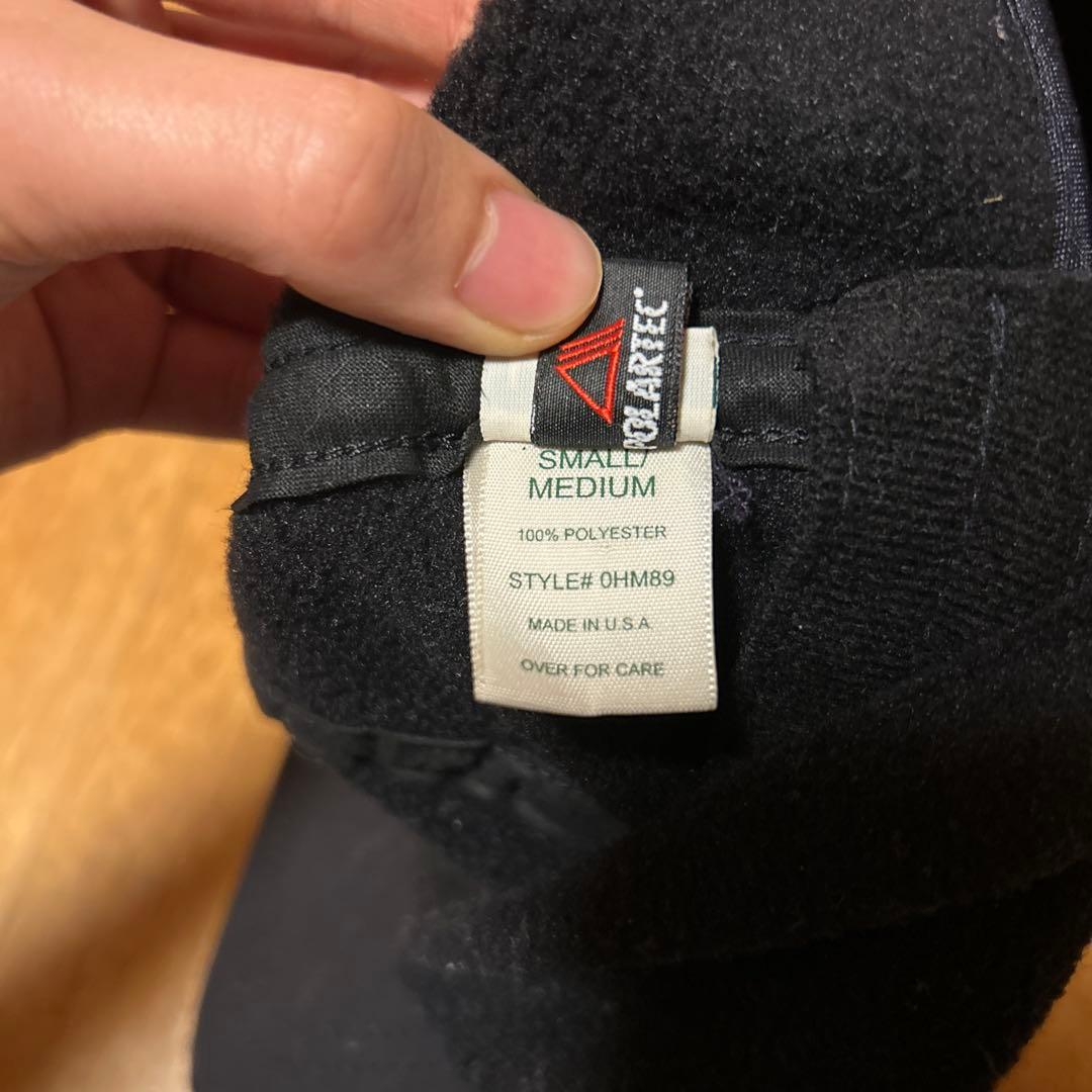 L.L.Bean ブラック フリースキャップ
