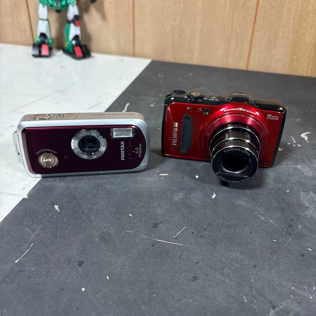 コンパクトデジタルカメラ　2個 PIXPRO 【保証＋特典あり】Kodak FZ45 コダック 乾電池式 F3.0明るい