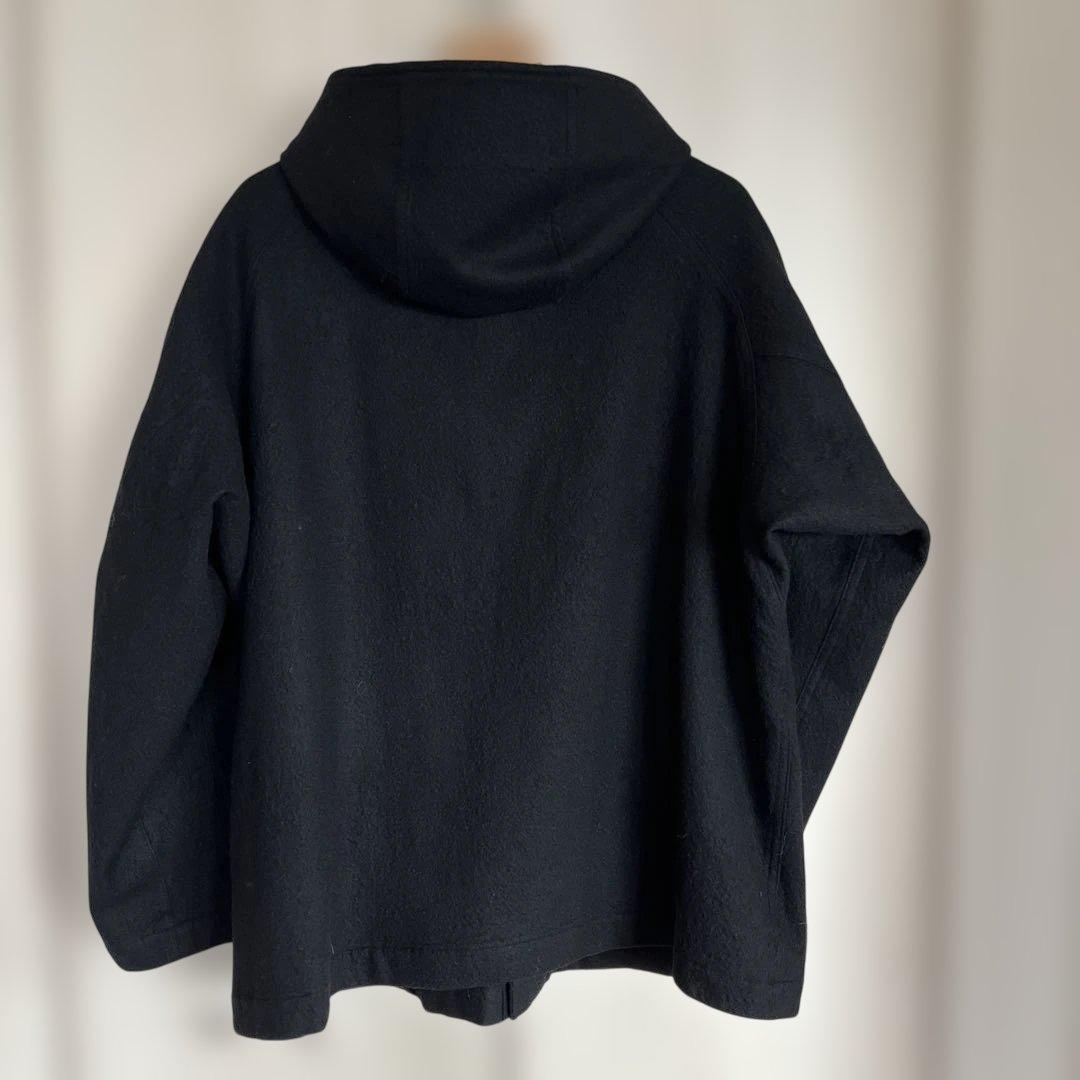 A&S】Hooded short coat ブラック美品 - メルカリ