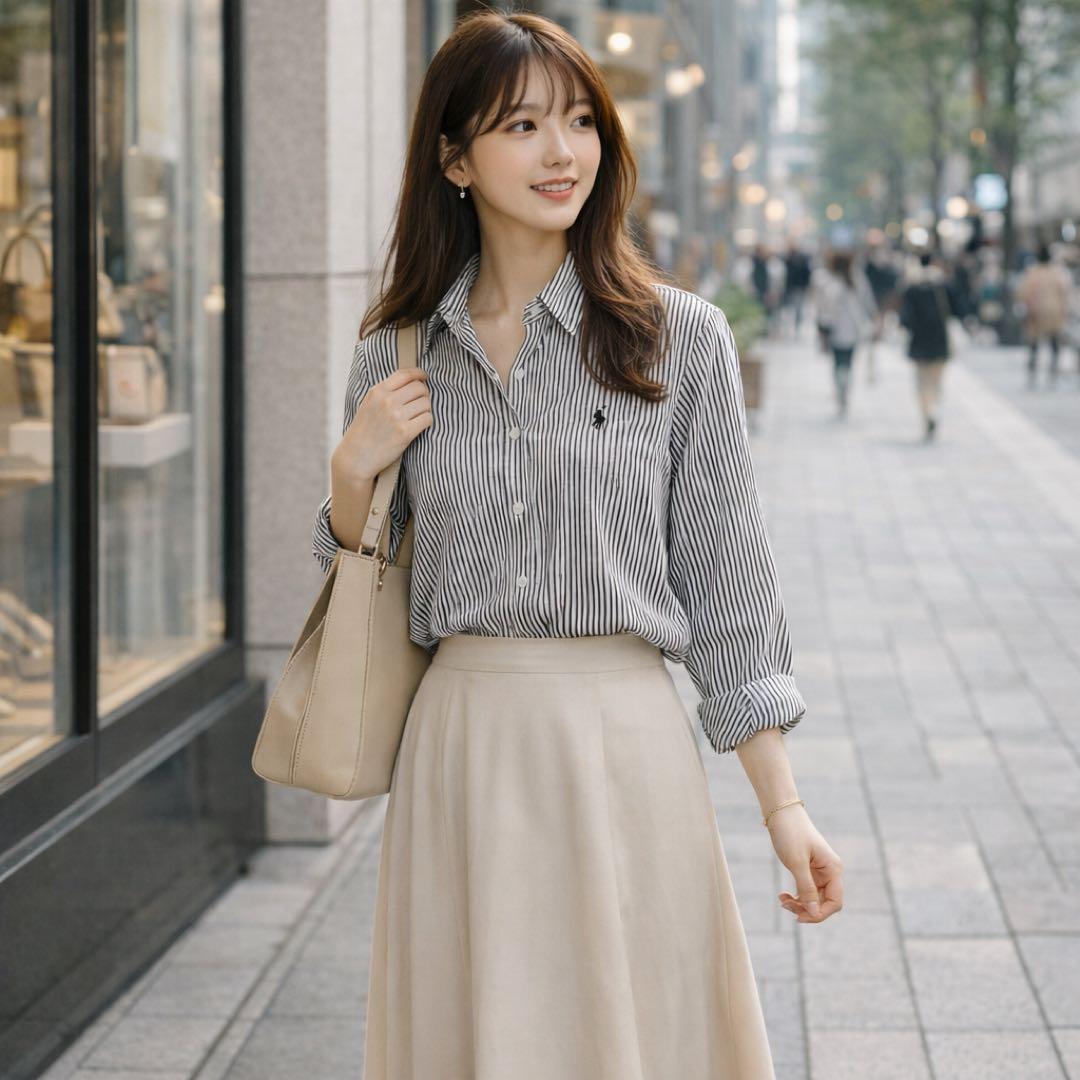 美品✨POLO RALPH LAUREN 現行 ストライプ ボタンダウンシャツ - メルカリ