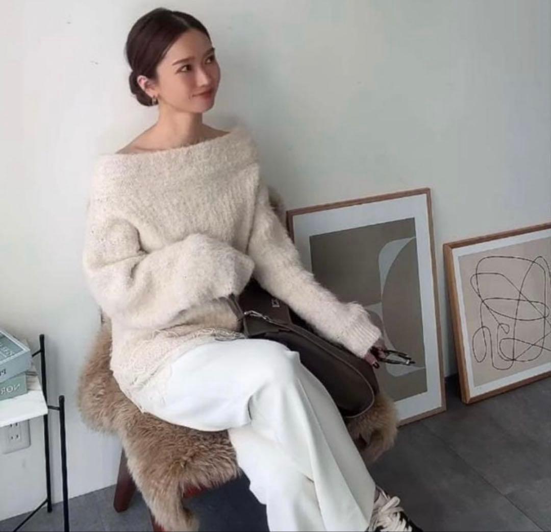 ZARA レースコンビニットセーター Sサイズ - メルカリ