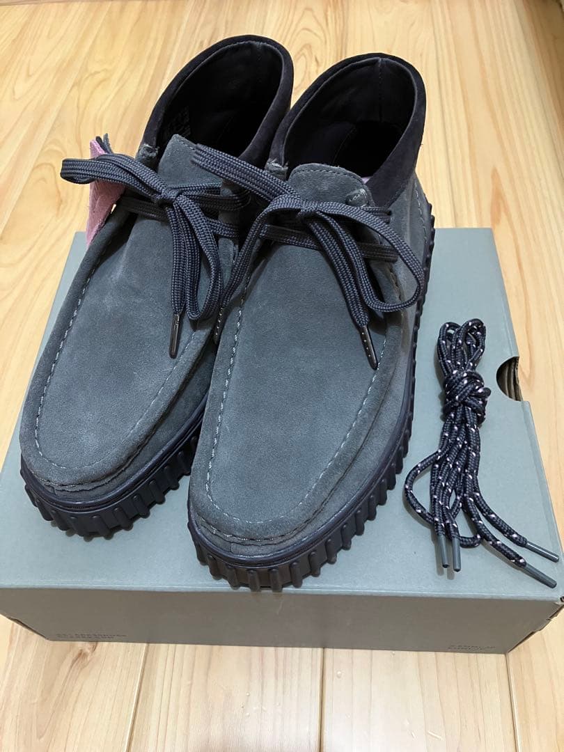 emmi×Clarks コラボTorhill Moss グレー 23.5cm