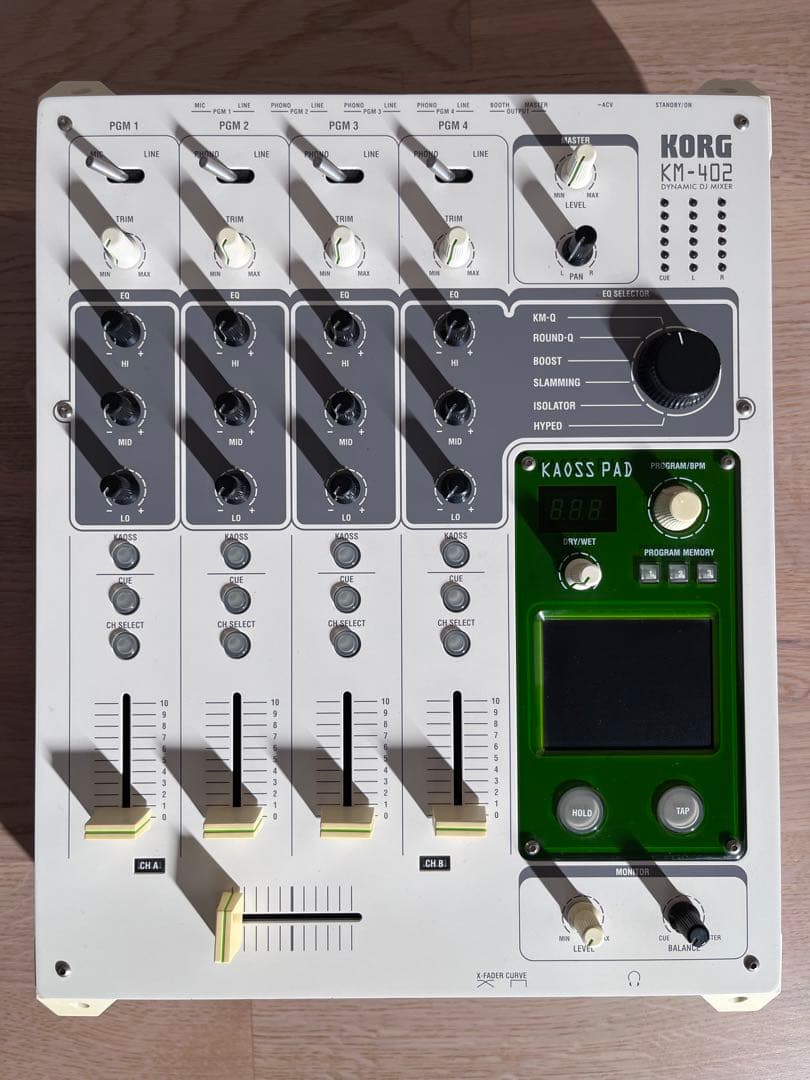 KORG KORG KM 402 ダイナミックDJミキサー KAOSS MIXER