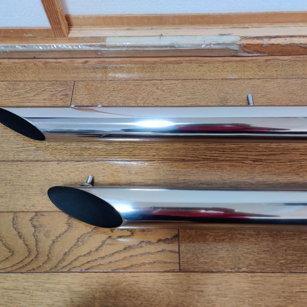 DSC400 デイトナDAYTONAスラッシュカットマフラー/ドラッグパイプ