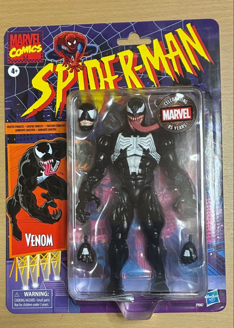 マーベルレジェンド　85周年　ヴェノム 2パックのヴェノム、新しい85周年記念ヘッドとよく合うね！ : r