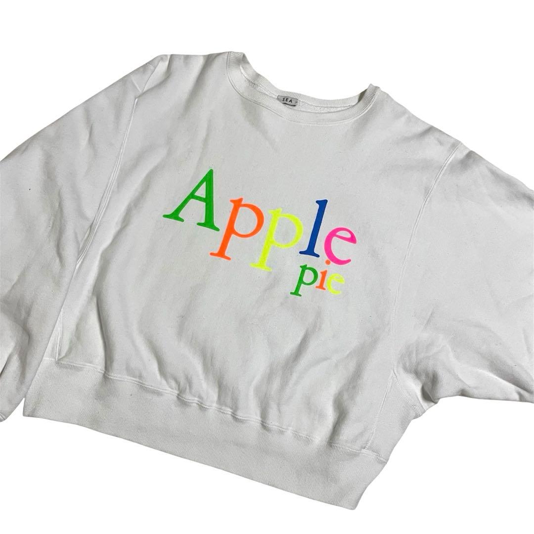 ♡希少♡限定♡SEA Apple pie カラフルスウェット ロンハー マン