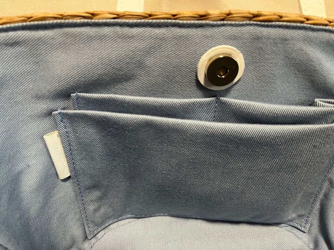 カネマツ デイジー刺繍 かごバッグ - メルカリ