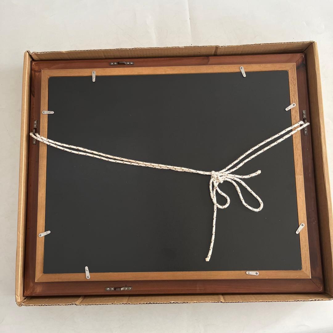 新品】ジャン=フランソワ・ミレー 晩鐘 絵画 複製画 高級額装ブラック