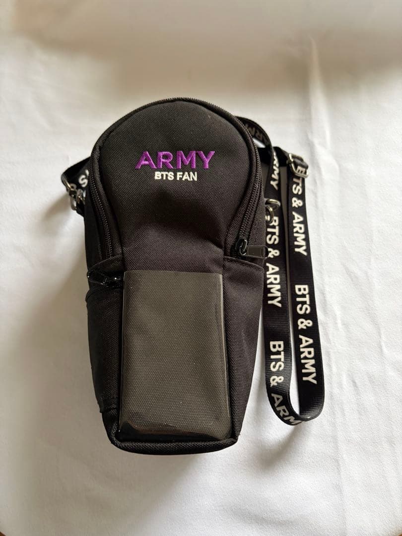 BTS アミボム 収納ポーチ ペンライト light stick poach - メルカリ