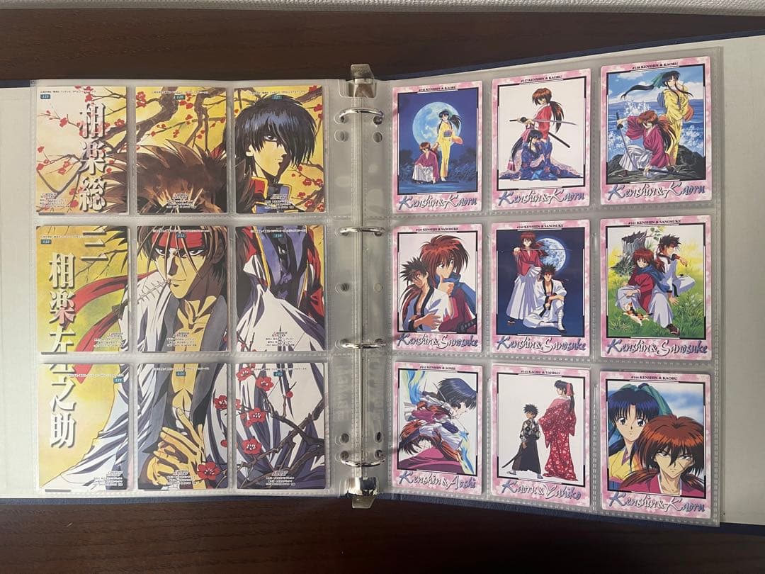 初版】186種コンプリート＋3 るろうに剣心 カードダスマスターズ