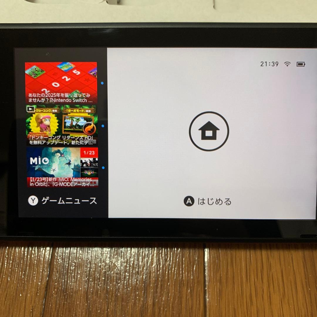 「即日発送」Nintendo Switch 本体 + 青いコントローラー 株式会社 HORI | ワイヤレスホリパッド for Nintendo Switch ブルー