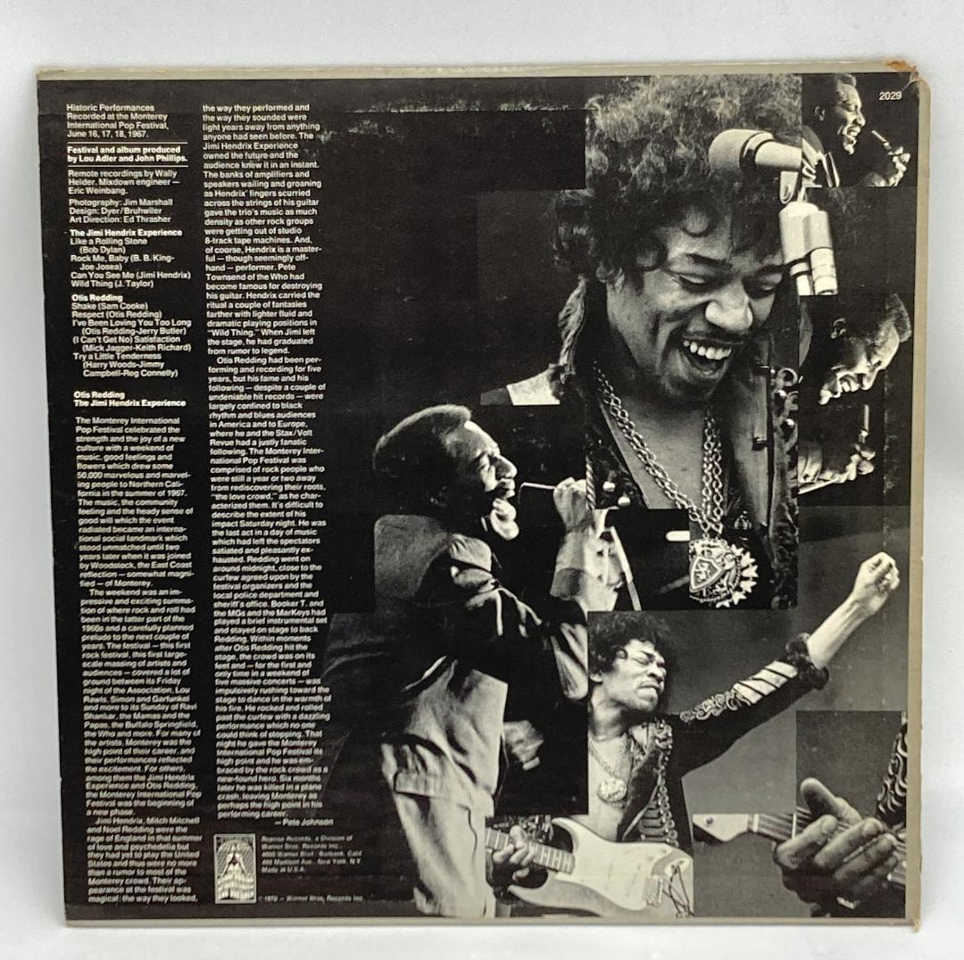 ジミ・ヘンドリックス/オーティス・レディング モントレー レコード