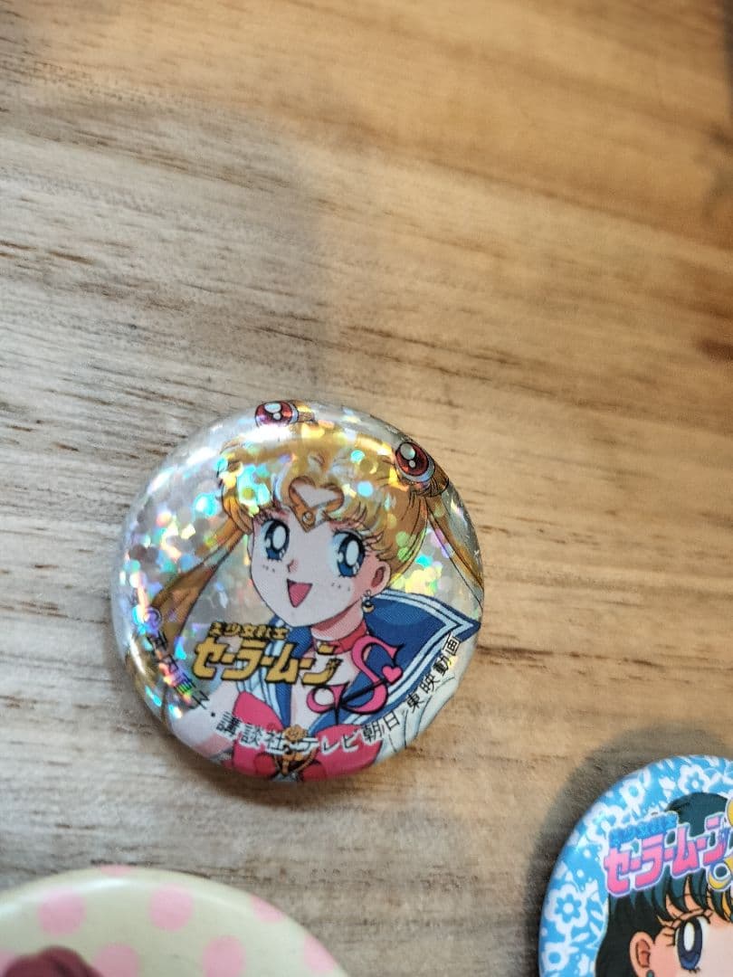 美少女戦士セーラームーンS☆希少レトロ缶バッチセット - メルカリ
