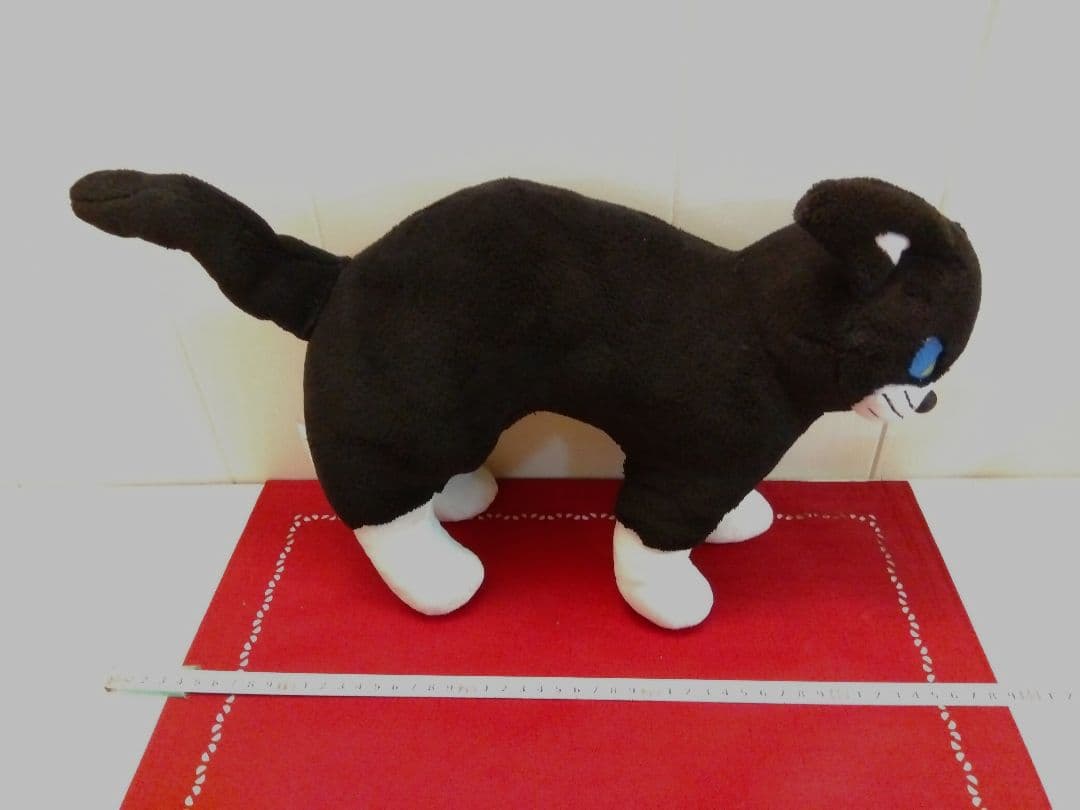 ぬいぐるみ 黒白猫 SHOO—LA・RUEのロゴ猫 - メルカリ