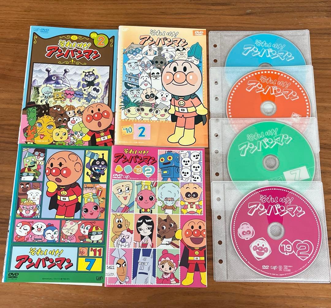 それいけ!アンパンマン'09〜19 DVD 4枚セット - メルカリ