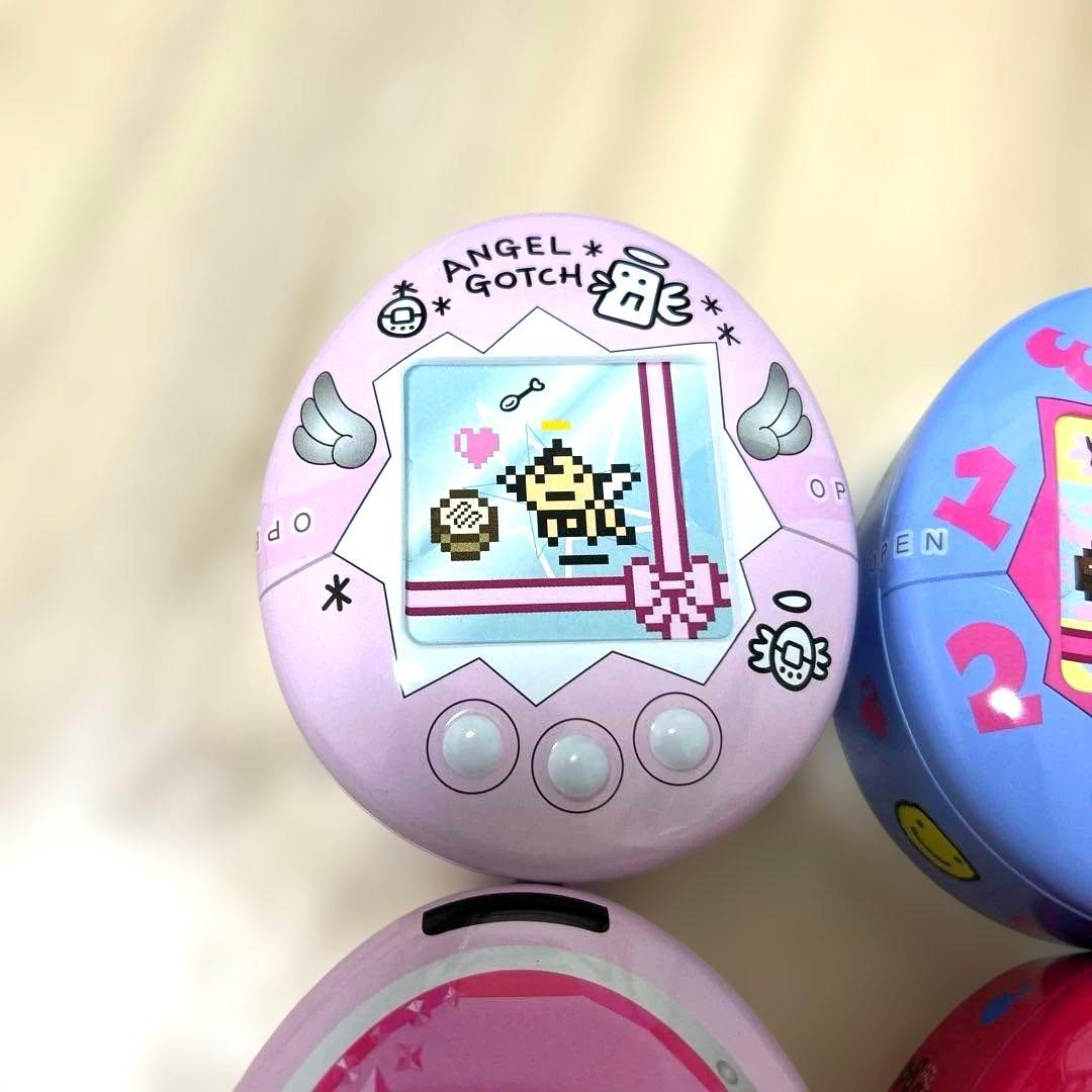 たまごっちチョコ缶 4種セット 新品未開封 たまごっち チョコ