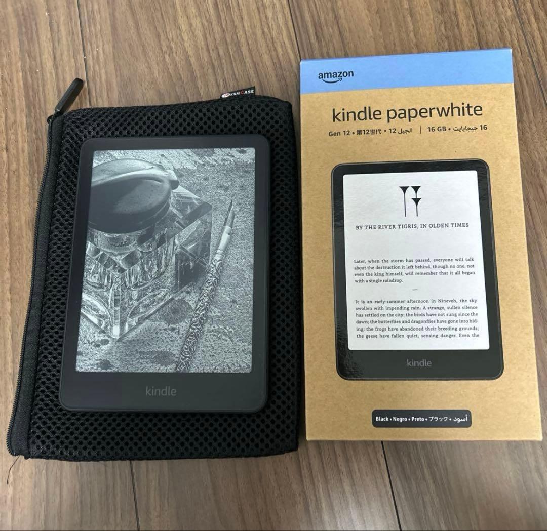 最終価格Kindle Paperwhite 7インチ　最新モデル　12世代 Amazon.co.jp: Amazon Kindle Paperwhite (16GB) 7インチディスプレイ