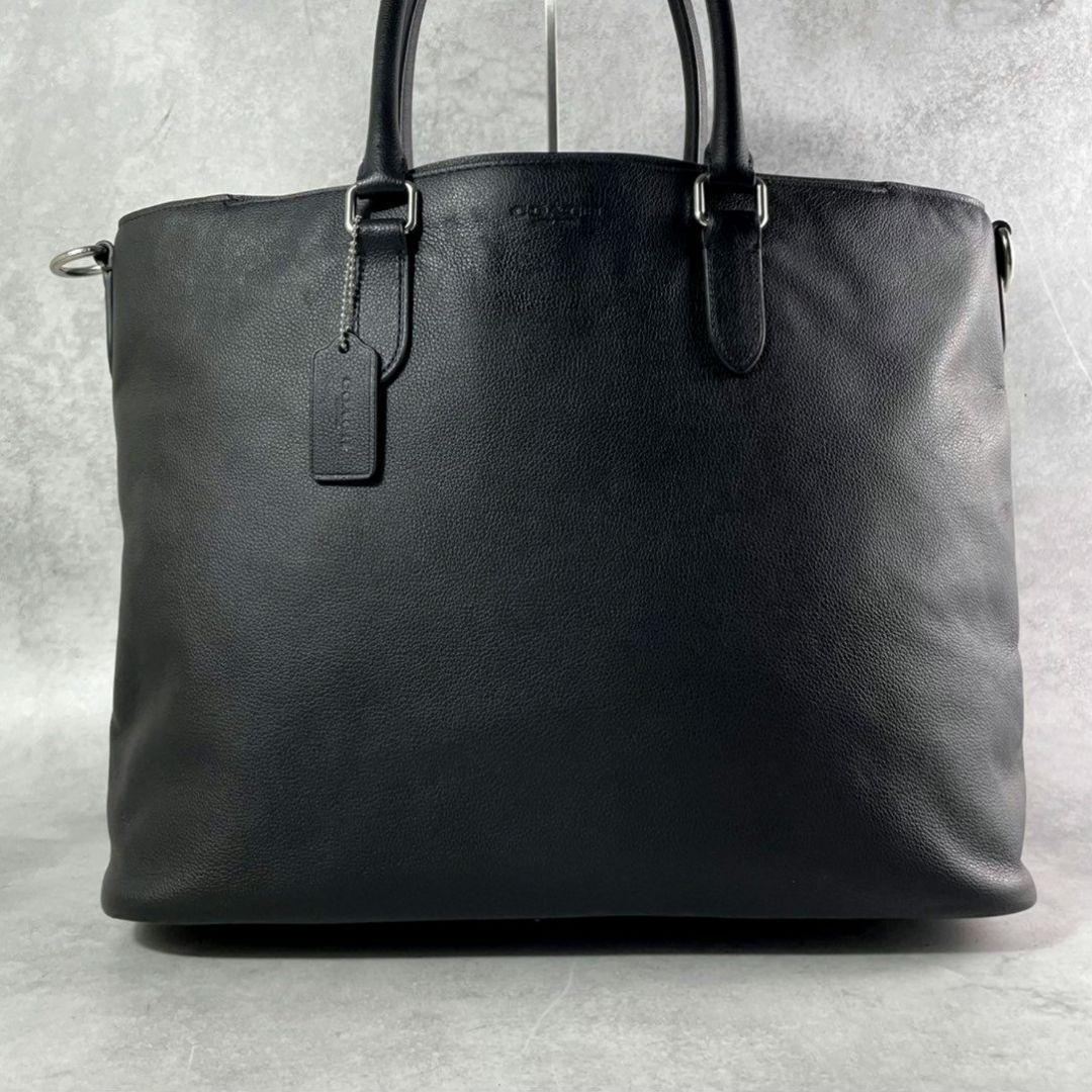 極美品 コーチ ベケット 2way トートバッグ ビジネス A4可 レザー 黒