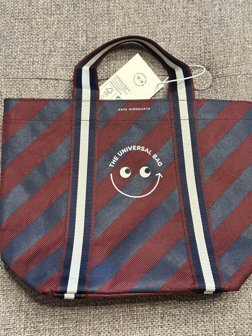 アニヤハインドマーチ　エコバッグ オシャレで使えるエコバッグ】アニヤ・ハインドマーチ×明治屋ストアー