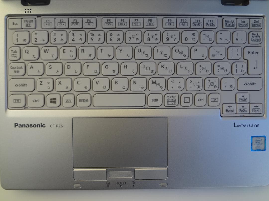 Let's note CF-RZ6 10インチ 高解像度 SSD256 MEM8 - Windowsノート