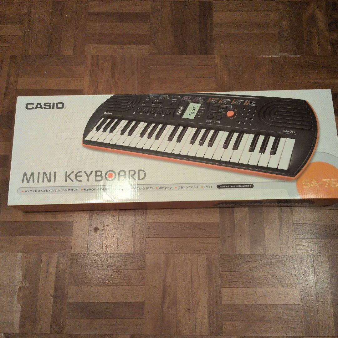CASIO SA-76 ミニキーボード - メルカリ
