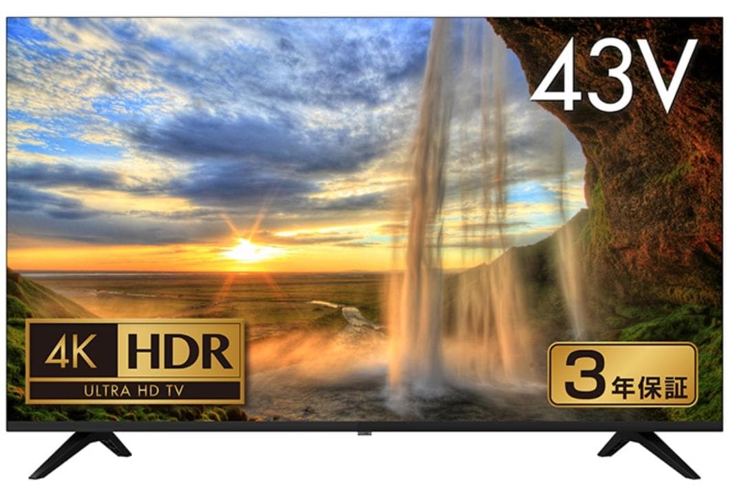GREENHOUSE 4K 43型液晶テレビ GH-TV43BGE 2023年製 テレビ, テレビ本体・テレビ関連 | GH-TV43BGE-BK | GREEN HOUSE