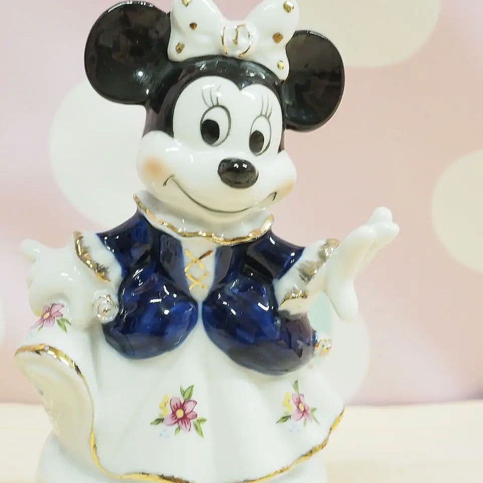 ミニーマウス イッツ・ア・スモールワールド オルゴール 陶器 - メルカリ