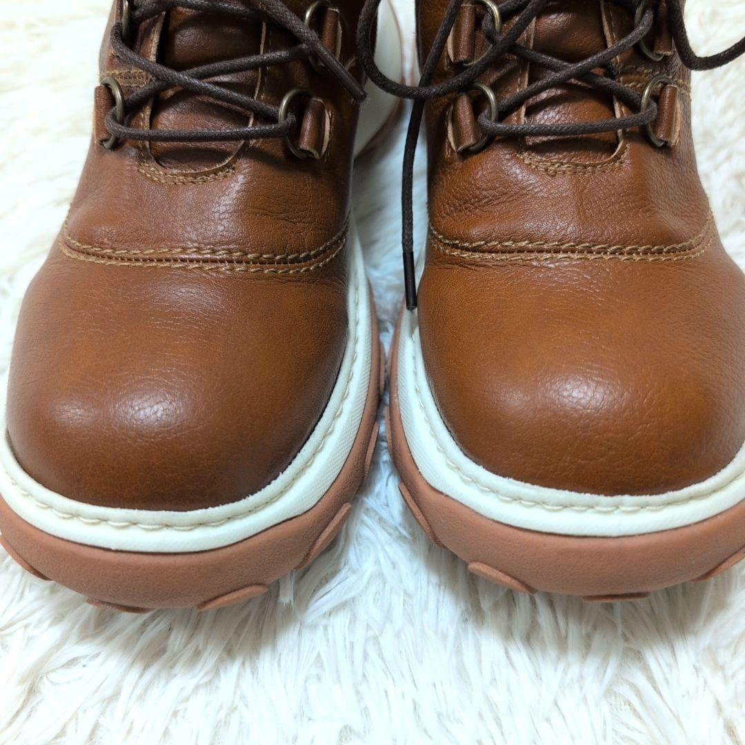 【極美品】リゲッタ カヌー アボット レースアップ サイドジップ 25.0cm