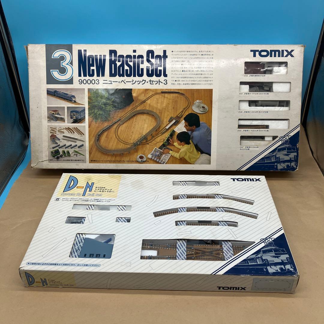 TOMIX New Basic Set 90003 システムアップ　91034 Yahoo!オークション -「ベーシック3」(Nゲージ) (鉄道模型)の落札相場