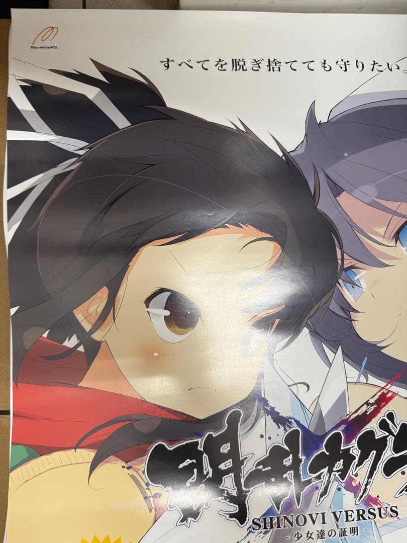 閃乱カグラ SHINOBI VERSUS 少女達の証明 非売品ポスター - メルカリ