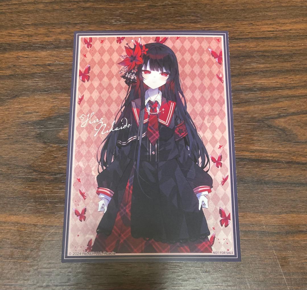 魔法少女ノ魔女裁判 タワーレコード 特典 イラストカード 二階堂ヒロ