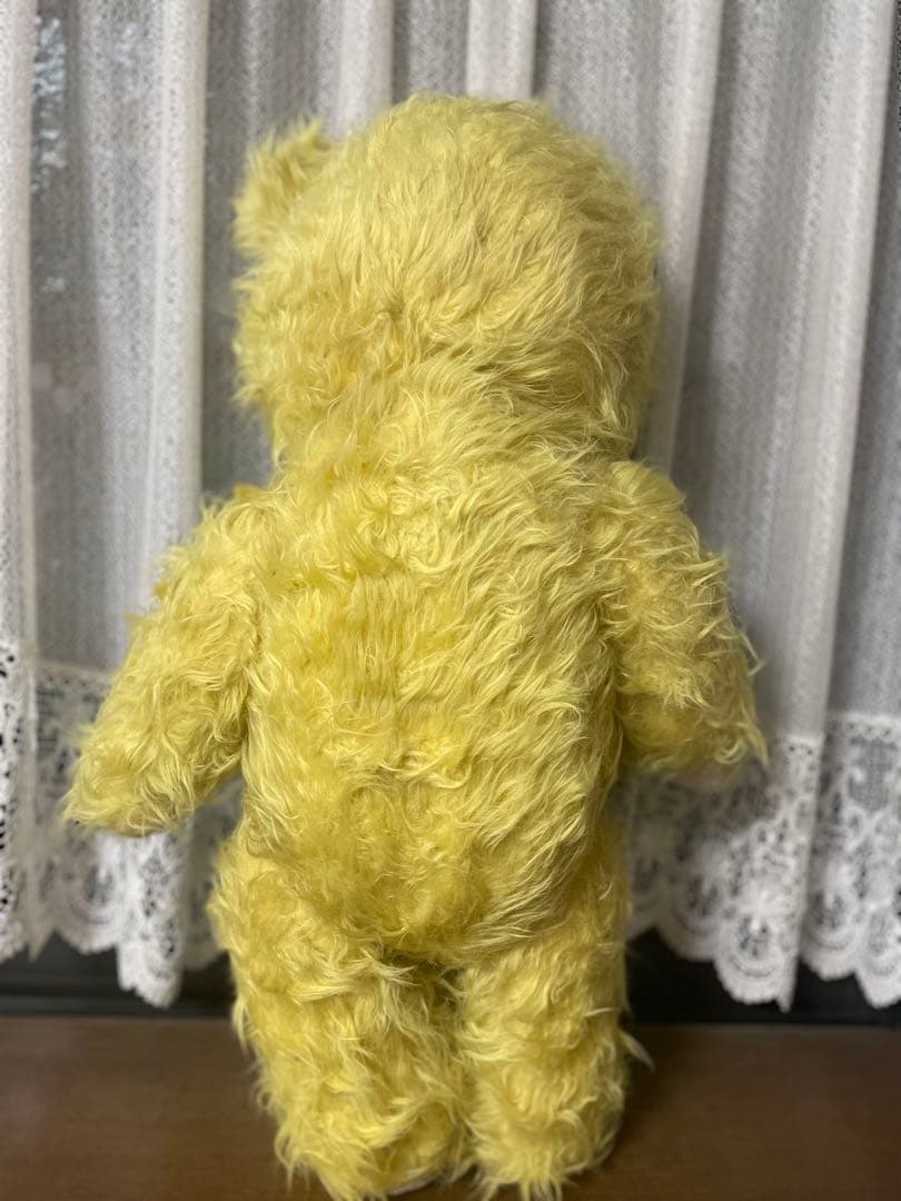 《まめ大福》アンティークベア　テディベア　ヴィンテージ　東欧　64cm