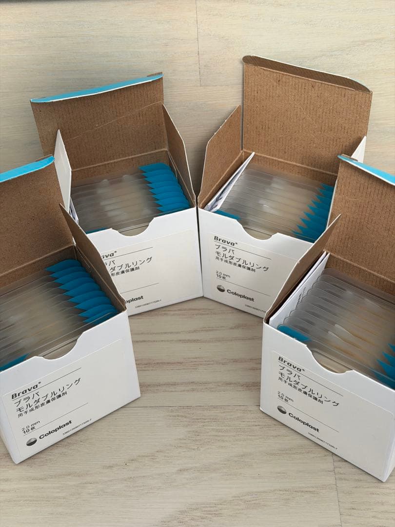 コロプラスト ブラバ モルダブルリング 10枚入り4箱(40枚) 12030