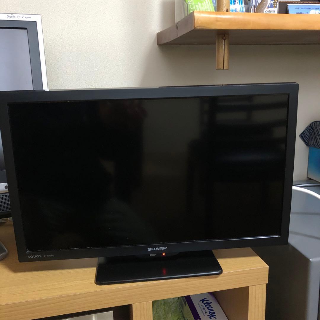 SHARP 2T-C19DE 19インチ液晶テレビ AQUOS SHARP 2T-C19DE-B 19型液晶テレビ ブラック シャープ 2TC19DEB