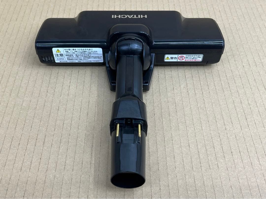 格安 中古 D-AP53 日立 掃除機 ヘッド 回転ブラシ パワーブラシ 黒