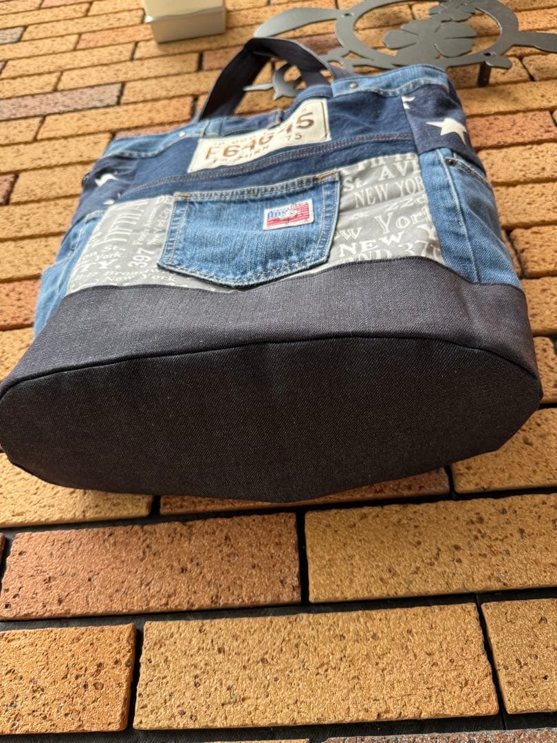 ♪ハンドメイド♪デニムリメイクバッグ@522@526@529