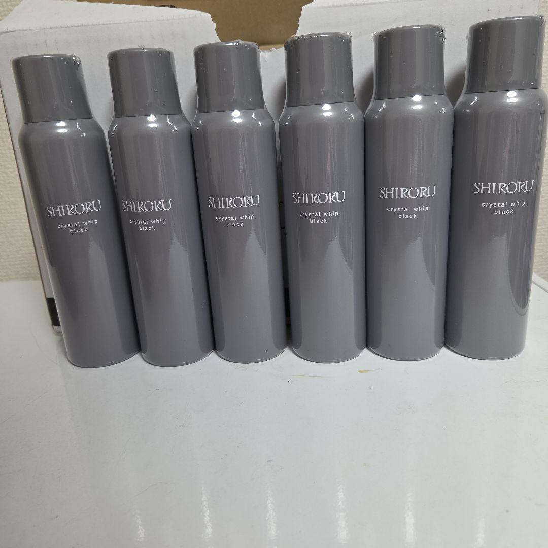 シロル　クリスタルホイップ　ブラック６本 クリスタルホイップ ブラック｜SHIRORU(シロル)公式オンラインストア